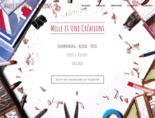 Tablet Screenshot of milleetunecreations.com